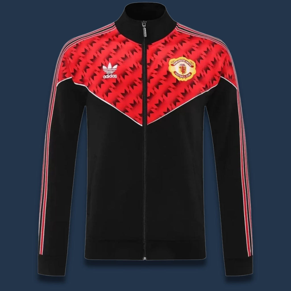 MNU Red-Black Retro Jacket