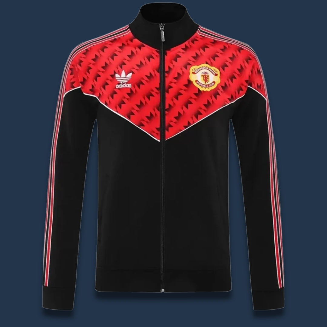 MNU Red-Black Retro Jacket