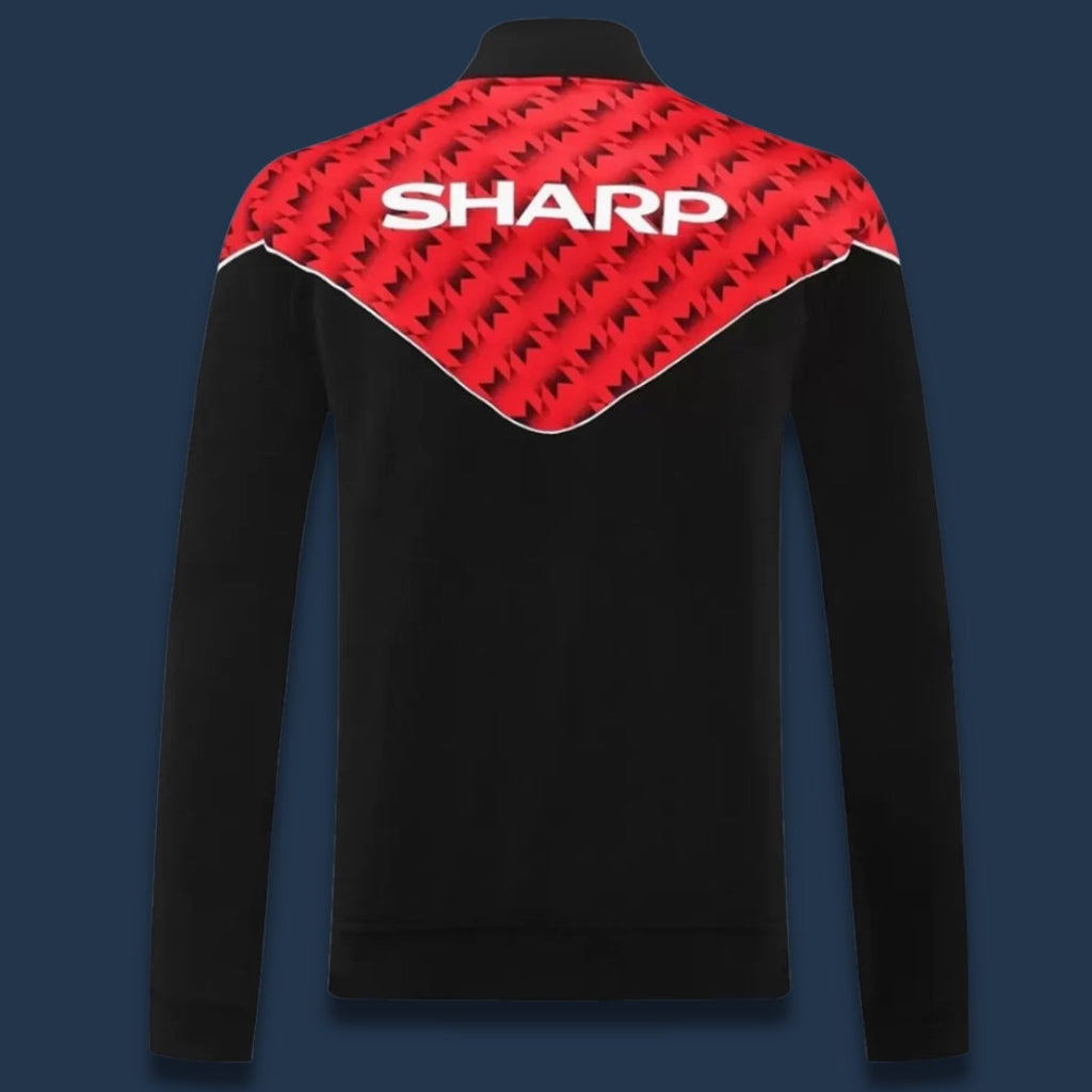 MNU Red-Black Retro Jacket