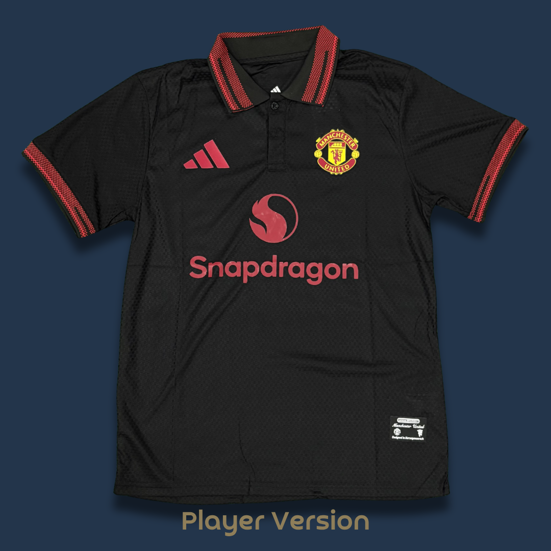 MNU Black Polo 25-26 Player Version