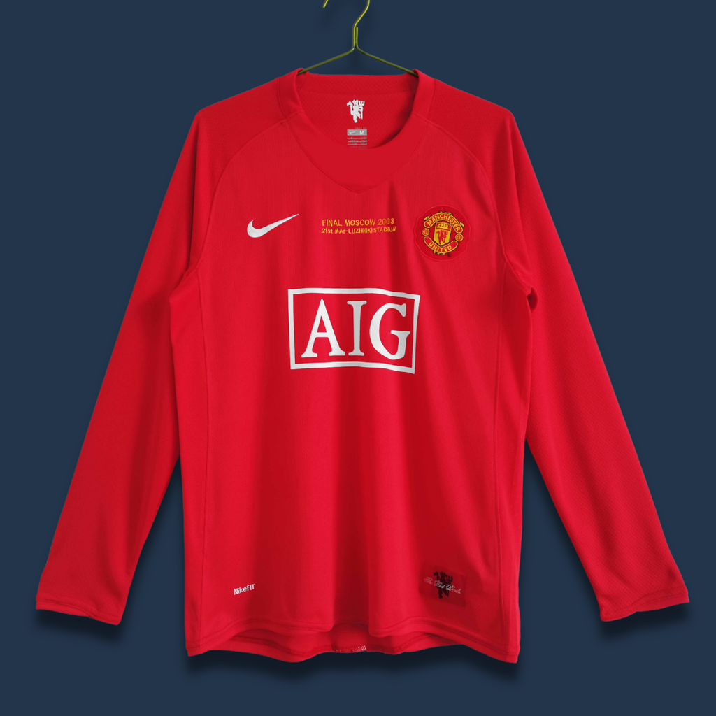 MNU Home Full Sleeves 2007-08 Retro ( Red )