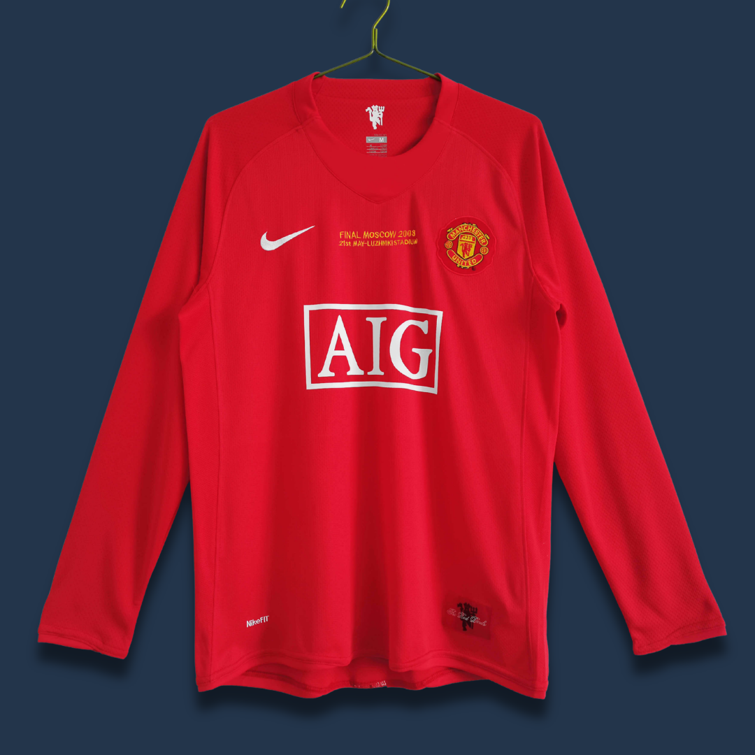 MNU Home Full Sleeves 2007-08 Retro ( Red )