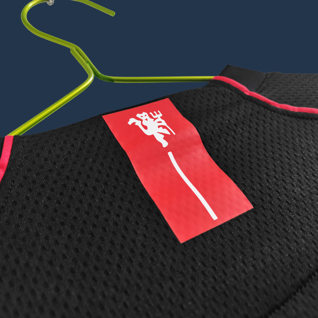 MNU Away Full Sleeves 2007-08 Retro ( Black )