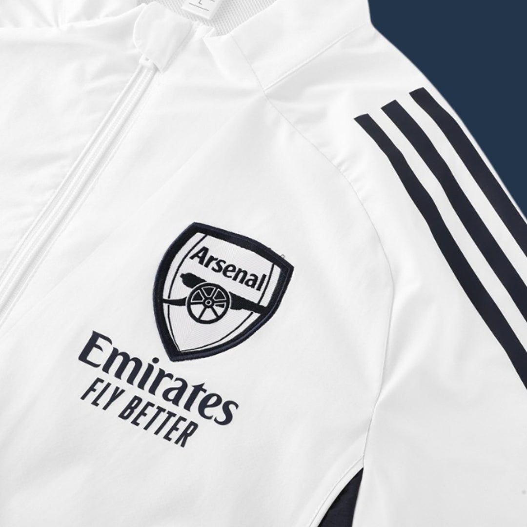 ARS White 25-26 Windbreaker