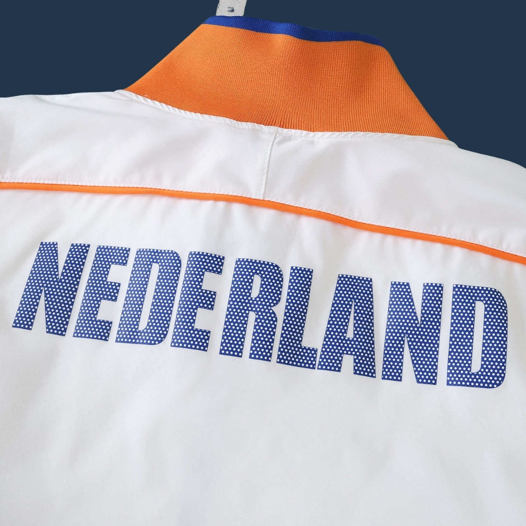 Netherlands White 25-26 Windbreaker